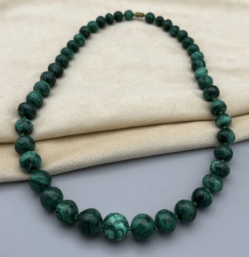 Vintage natural malachite - vintage,