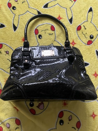 Floozie patent black handbag - floozie,