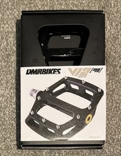 DMR V12 [mg] Pedals  BLACK Magnesium Lightweight Flat Platform Pedal 350g