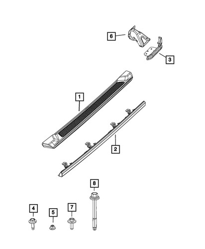 Genuine mopar hex - hex, head
