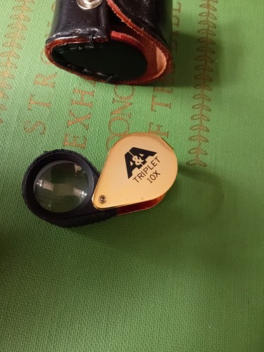 Triplet 10x jewelers - 10x, loupe