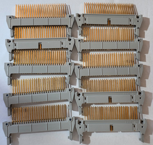 10pcs connectors total 500pins
