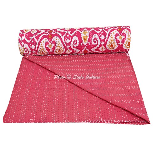 Indian art kantha twin - kantha, quilt