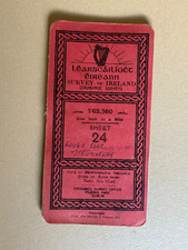 Ordnance Survey of  Ireland, Paper Map of Lough Eask Area, Sheet 24, 1940's