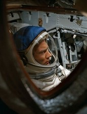 Buzz Aldrin Unsigned photo -