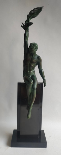 Statue sculpture art deco - statue,