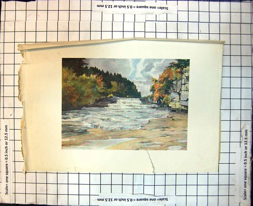 Old aysgarth force river ure - aysgarth,