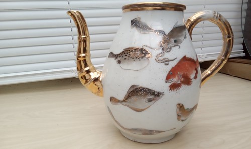 Antique japanese fish design - antique,