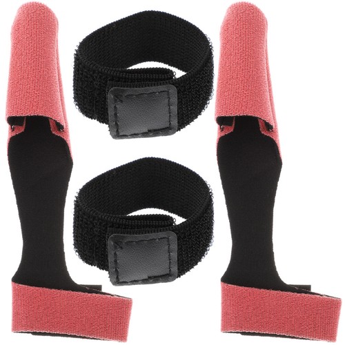 Red reusable fishing rod - red,