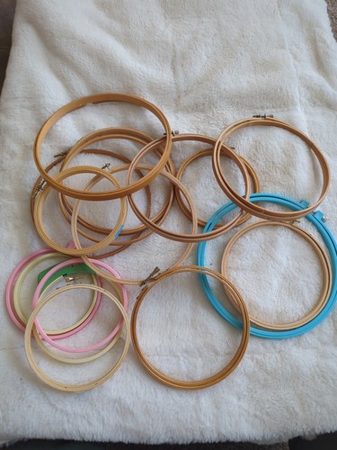 Set crochet hoops - hoops, 11