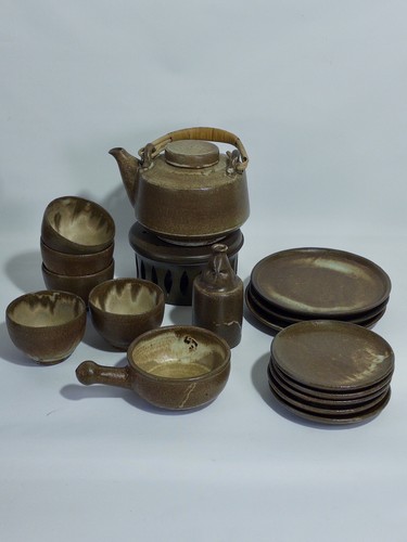 Vintage studio pottery teapot - studio,