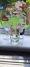STRONGBOW , CORONA , STELLA ARTOIS , MIXED PINT GLASSES