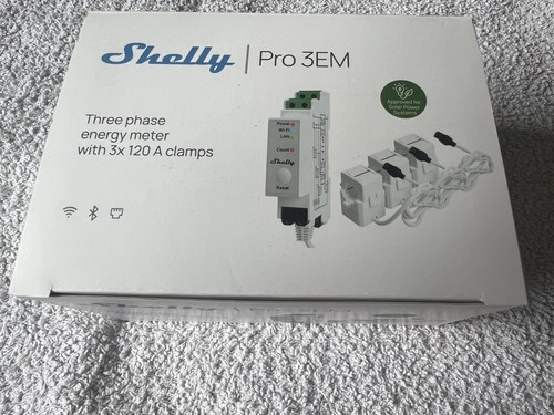Shelly pro 3em phase 120a - pro,