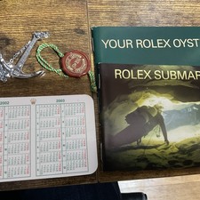 Rolex Submariner Booklet And