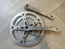 NOS SUGINO road bike chainset 165mm 52/40t