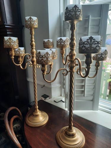 Tall gold wedding pair - , 5