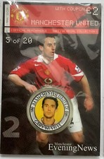 Gary Neville Man Utd Medal 2005 / 2006 Manchester Evening News Collection