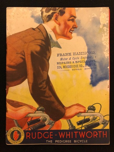 Vintage bicycle catalogue - catalogue,