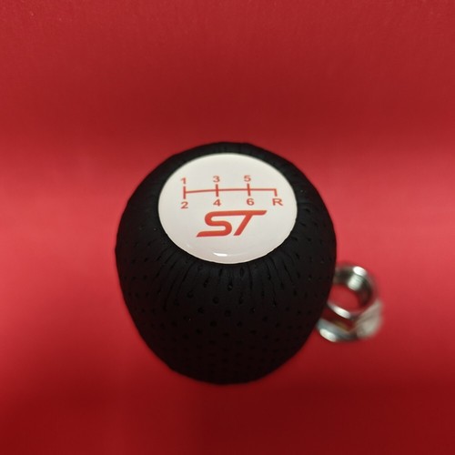 Leather white 6sp shift - leather,