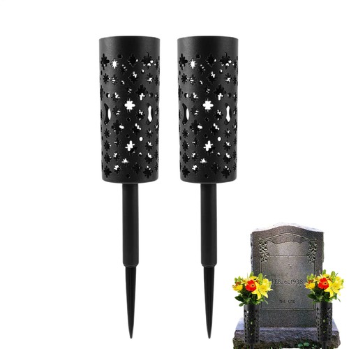 Cemetery vases with - cemetery,