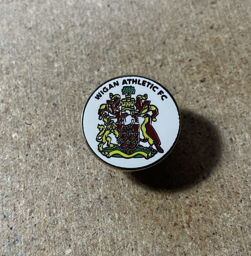 Wigan athletic vintage enamel - athletic,