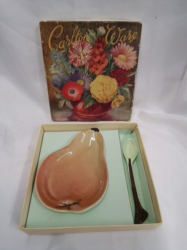 Carlton ware ceramic pear - ceramic,