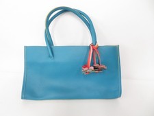 Natalie Anderson - Turquoise With flowers Handbag