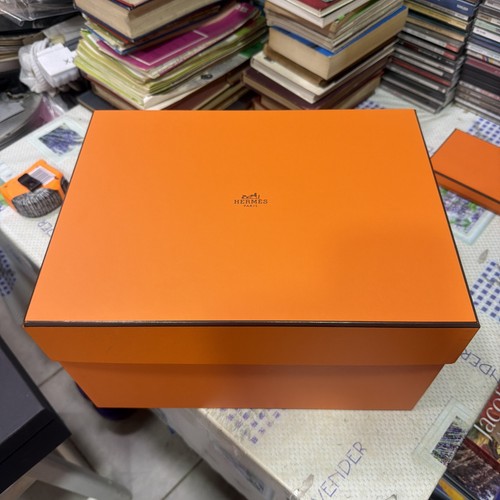 Hermes empty box orange - hermes,