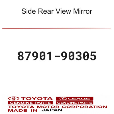 Toyota genuine 87901 90305 - toyota, 87901-90305