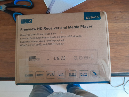 August dvb415 freeview - august, hd