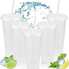 Clear Plastic Cups with Lids