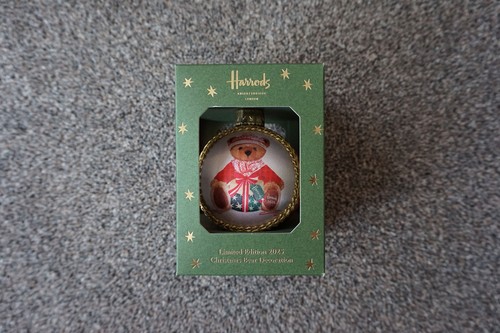 Harrods 2025 christmas bear - 2025,