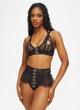 Ann Summers Crotchless Bra &