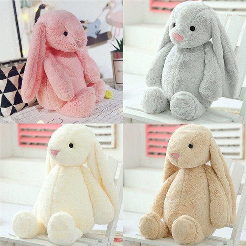 20cm grey bunny - bunny, stuffed