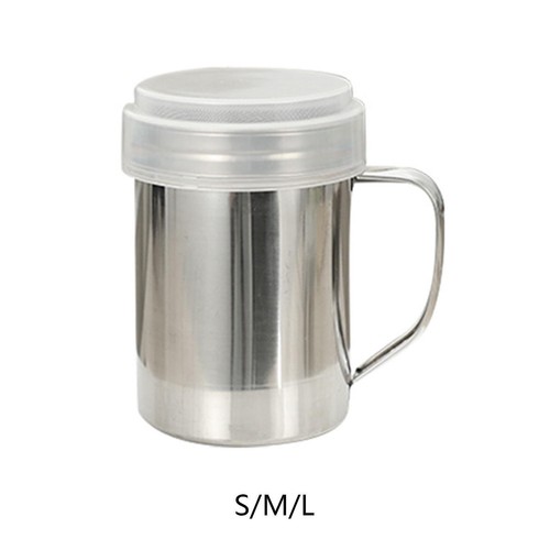Stainless steel dredge flour - steel,