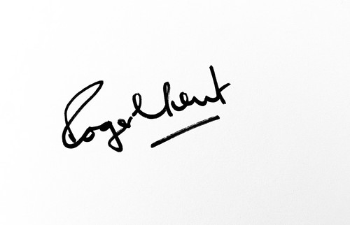 Roger hunt hand signed - hunt, 6x4