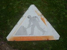 VINTAGE METAL ROAD TRAFFIC