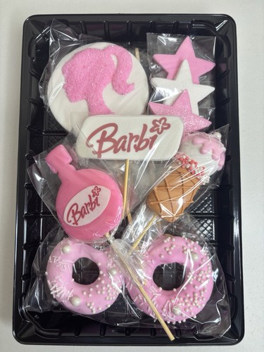 Set barbie fondant - set, topper