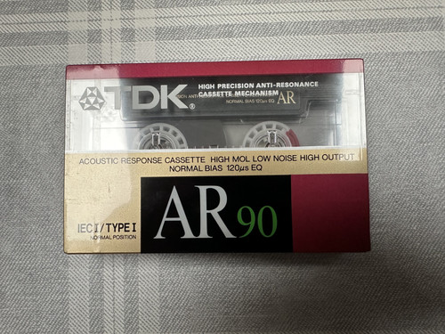 Tdk cassette tape brand - ar,