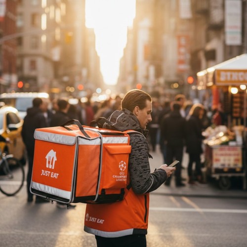 Just eat delivery - just, backpack