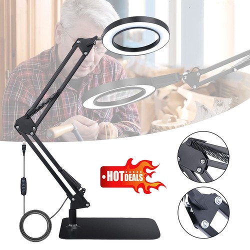 Desktop magnifying glass with - glass,