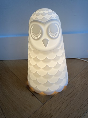 Ikea solbo white owl - white,
