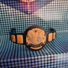 Round Eagle WWF Championship - Jakks Belt for WWE Wrestling Figures