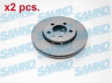 X2 PCS FRONT BRAKE DISC ROTOS