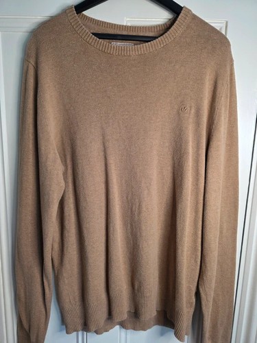 Fatface crew neck jumper camel - fatface,