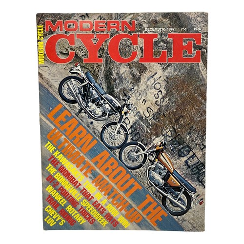 Modern cycle december 1972 - cycle,