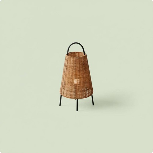 Lantern floor lamp - lantern, arched