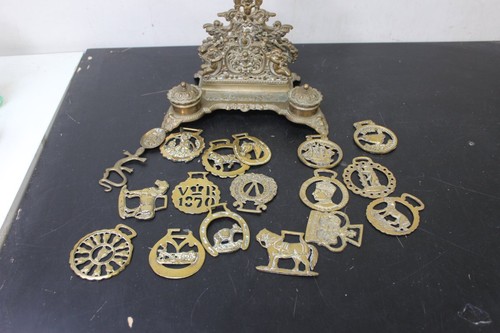 George antique brass - george, horse