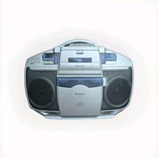 Matsui Retro Portable CD Cassette Tape Radio Player Boombox - CD18 - Working VGC