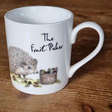 Queens Country Pursuits The Fruit Picker Hedgehog Mug